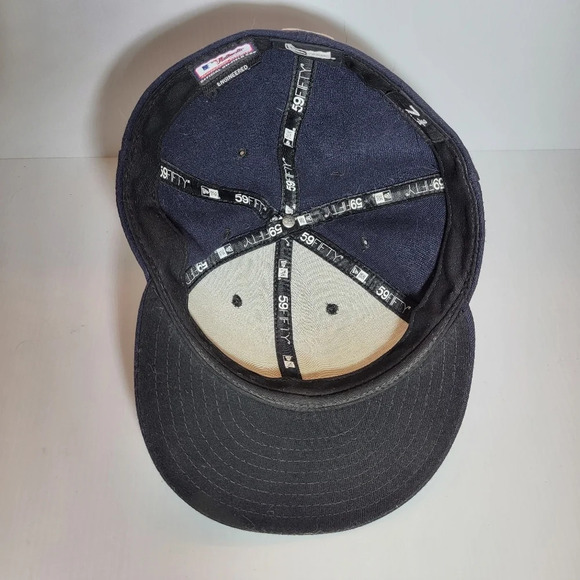 ❤️ 3 for $35 New Era Seattle Mariners baseball cap hat blue size 7 3/4 - Picture 5 of 7